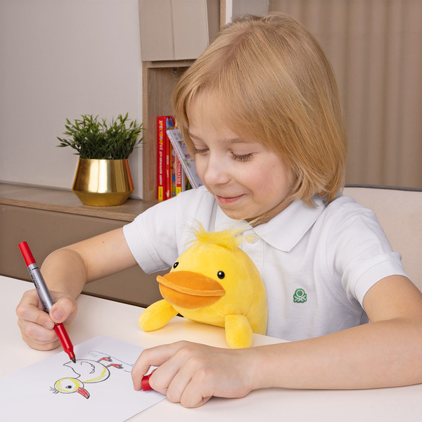 Изображение товара Мягкая игрушка Maxitoys Утка Джерри MT250301-18