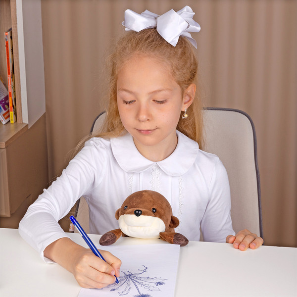 Изображение товара Мягкая игрушка Maxitoys Бобёр Боб MT250303-18