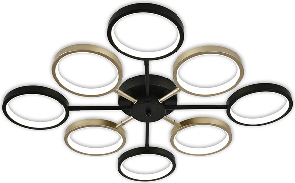 Изображение товара Люстра ESCADA 10262/8LED (черный/золото)