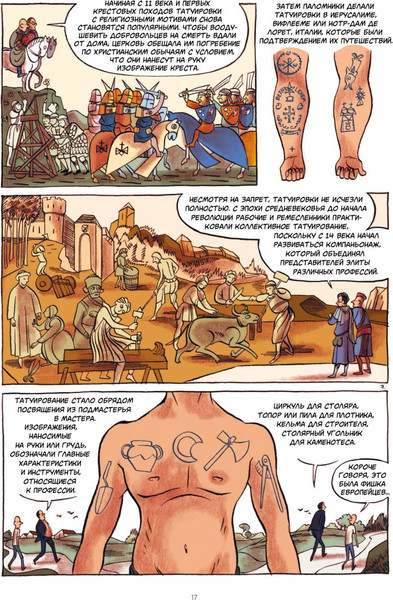 Изображение товара Комикс Комильфо Татуировка в комиксах (Перра Ж. 9785042151248)