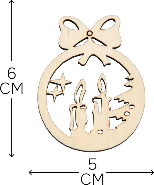 Изображение товара Набор елочных игрушек Dipriz елка с игрушкой / НИ_5