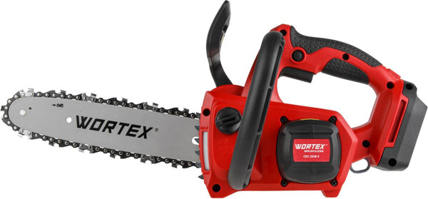 Изображение товара Пила цепная аккумуляторная Wortex CEC 2518-3 / 2325004 (в чемодане)