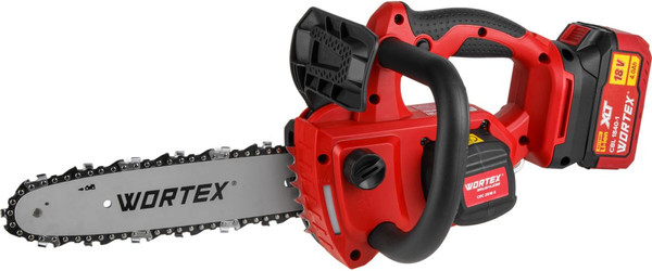 Изображение товара Пила цепная аккумуляторная Wortex CEC 2518-3 / 2325004 (в чемодане)