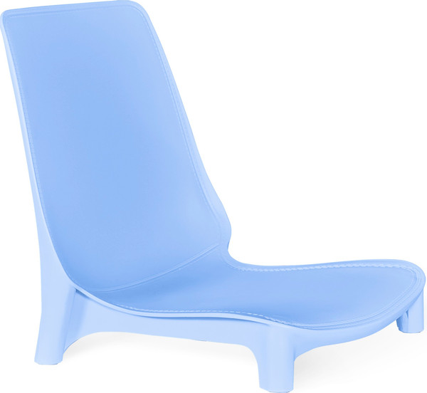 Изображение товара Стул Sheffilton SHT-ST75/S424 (голубой/белый муар)