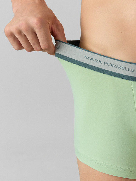 Изображение товара Комплект мужских трусов Mark Formelle 411124-3 (р.98-108, светло-зеленый/серо-голубой/темно-синий)