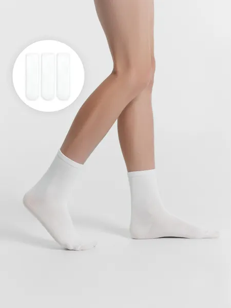 Изображение товара Носки детские Mark Formelle 430A-1407 (р.18, белый-3)
