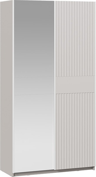 Изображение товара Шкаф-купе ТриЯ Оскар Тиффани Т2 1200 / 282716 (белый/кашемир/кашемир матовый)