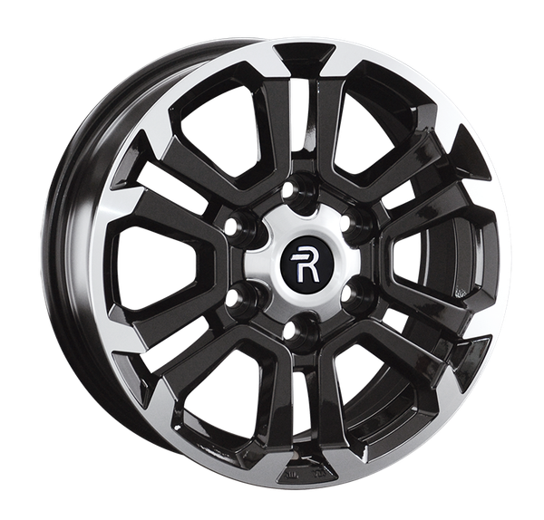 Изображение товара Литой диск Replay MI168 16x7" 6x139.7мм DIA 67.1мм ET 38мм BKF