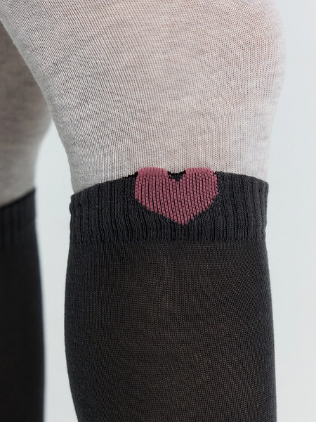 Изображение товара Колготки детские Mark Formelle 712K-2841 (р.116-122, светло-серый меланж/асфальт)