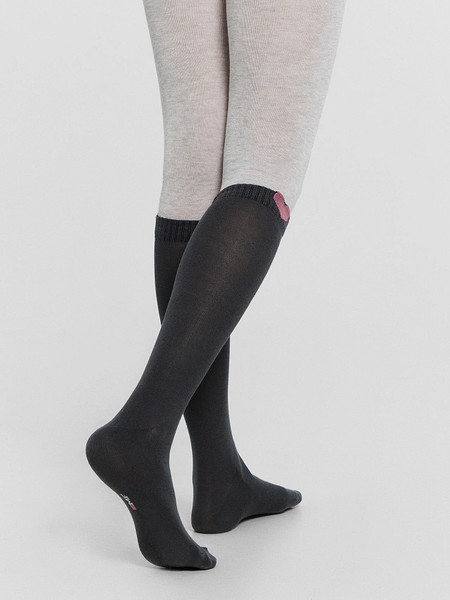 Изображение товара Колготки детские Mark Formelle 712K-2841 (р.116-122, светло-серый меланж/асфальт)