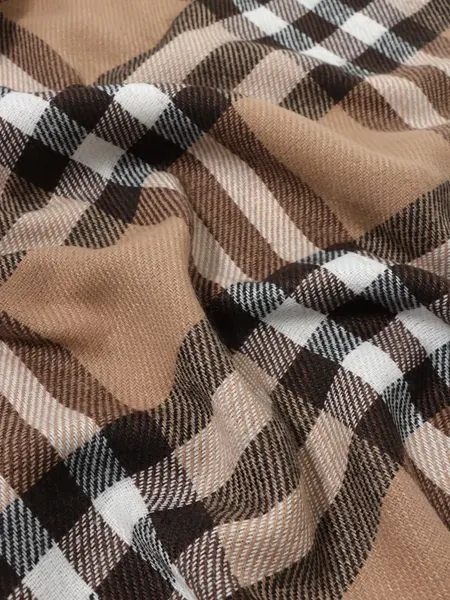 Изображение товара Плед Vladi Элис 150x200 рап.4 / 50276 (белый/бежевый/коричневый)