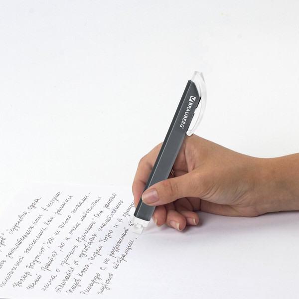 Изображение товара Ластик Brauberg Trios. Выдвижной со сменными ластиками / 272692 (графитовый)