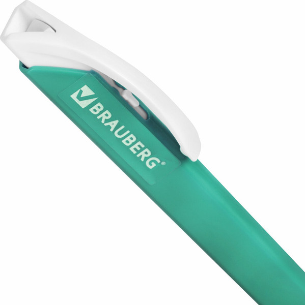 Изображение товара Ластик Brauberg Trios. Выдвижной со сменными ластиками / 272693 (бирюзовый)