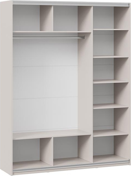 Изображение товара Шкаф-купе ТриЯ Оскар Тиффани Т2 1800 / 280822 (черный/кашемир/кашемир матовый)