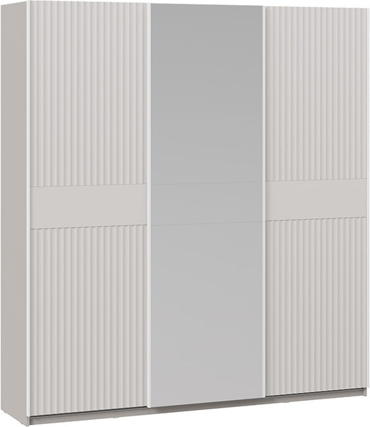 Изображение товара Шкаф-купе ТриЯ Оскар Тиффани Т2 2100 / 282756 (белый/кашемир/кашемир матовый)