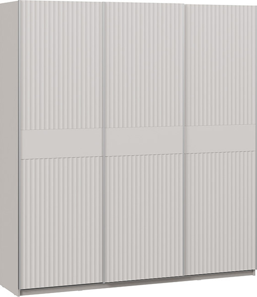 Изображение товара Шкаф-купе ТриЯ Оскар Тиффани Т2 2100 / 282750 (серебро/кашемир/кашемир матовый)