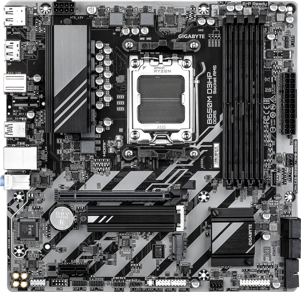 Изображение товара Материнская плата Gigabyte B650M D3HP 1.3