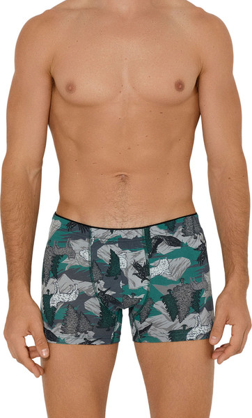 Изображение товара Трусы мужские Mark Formelle 411134 (р.90-100, дикая охота на темно-зеленом)
