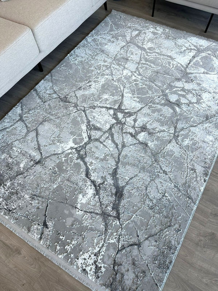 Изображение товара Ковер Radjab Carpet Марсель Овал (2x2.9, Grey)
