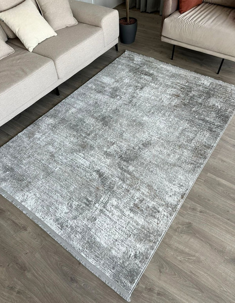 Изображение товара Ковер Radjab Carpet Порто Прямоугольник HL708 (2x4, Grey)