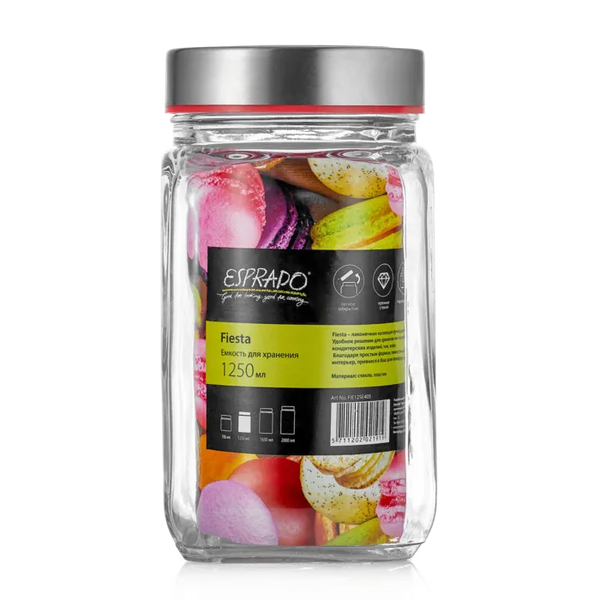 Изображение товара Емкость для хранения Esprado Fiesta FIE125E405 (1250мл)