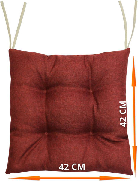 Изображение товара Подушка на стул MATEX Фьюжн / 68-181 (бордовый)