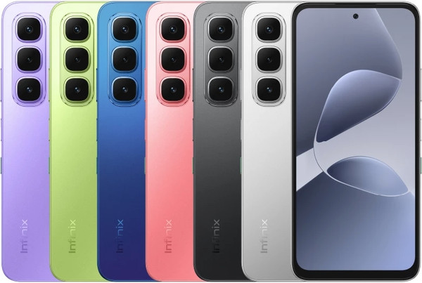 Изображение товара Смартфон Infinix Hot 60i 4GB/128GB (серебристый титан)