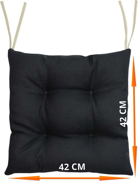 Изображение товара Подушка на стул MATEX Фьюжн / 68-211 (черный)