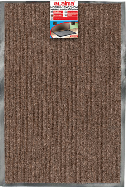 Изображение товара Коврик грязезащитный Laima 602868 (коричневый)
