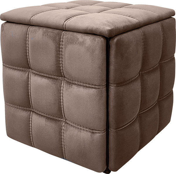 Изображение товара Пуф-трансформер Мир стульев 5в1 (белый муар/велютто 05)