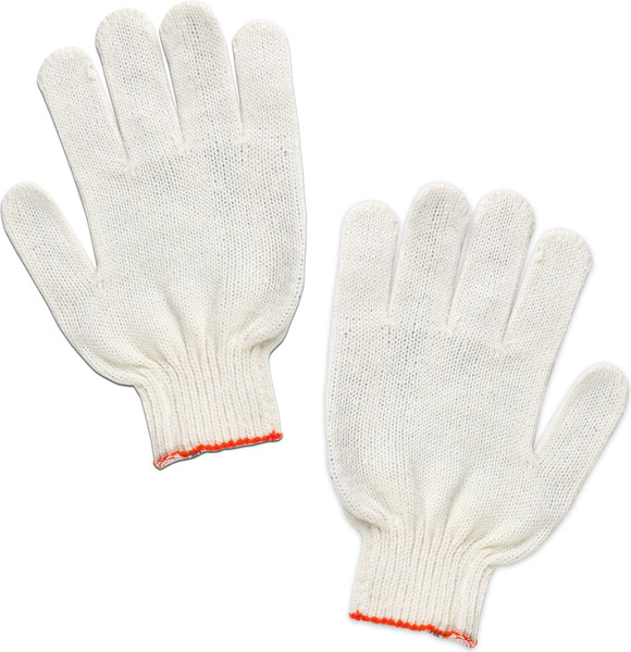 Изображение товара Перчатки защитные Laima Стандарт / 600804 (10шт, белый)