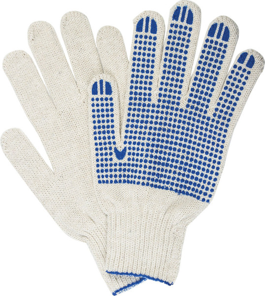 Изображение товара Перчатки защитные Laima Профи XL / 604472 (10шт, белый)