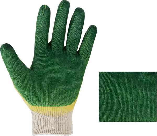 Изображение товара Перчатки защитные Laima Люкс износостойкие / 605349 (10шт)