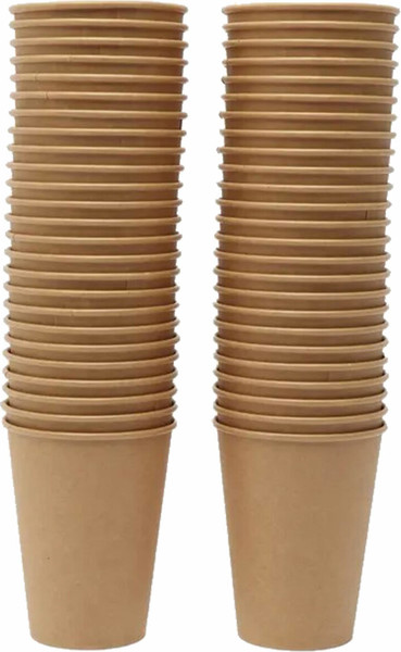 Изображение товара Набор одноразовых стаканов Laima Eco Craft / 608370 (50шт)