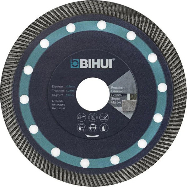 Изображение товара Отрезной диск алмазный BIHUI SUPER THIN TURBO / DCBN115