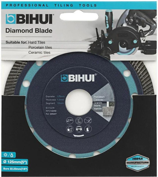 Изображение товара Отрезной диск алмазный BIHUI SUPER THIN TURBO / DCBN115