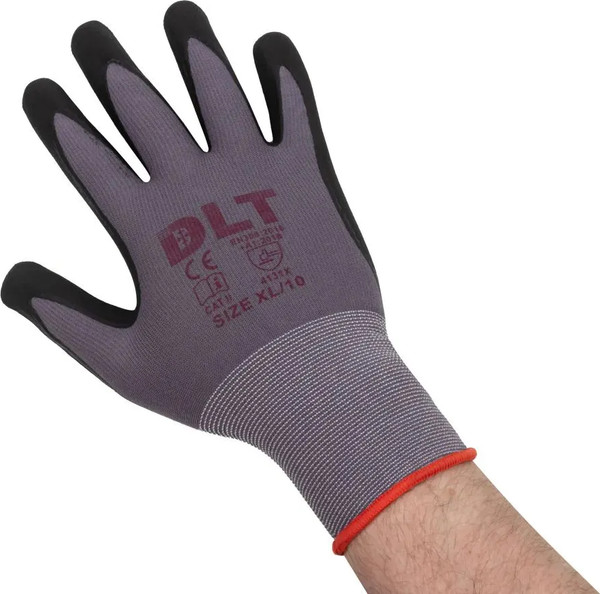 Изображение товара Перчатки защитные DLT С латексным покрытием / 3759 (XL)