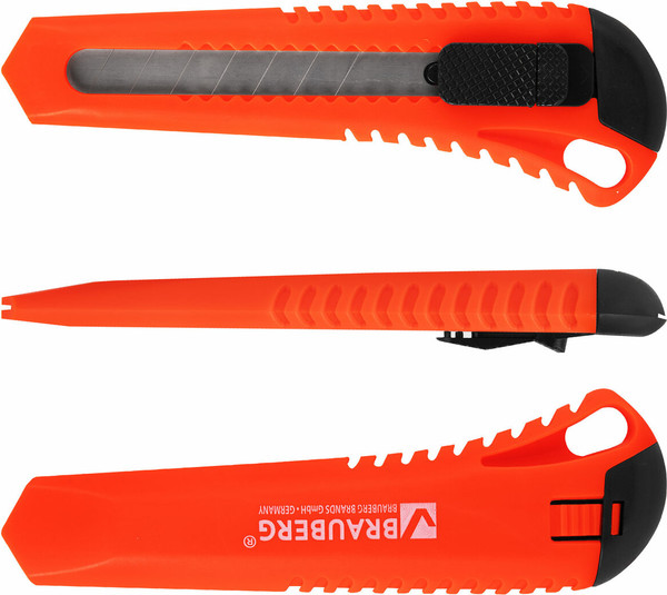 Изображение товара Набор ножей канцелярских Brauberg Classic / 238772 (3шт)