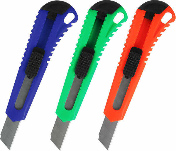 Изображение товара Набор ножей канцелярских Brauberg Classic / 238772 (3шт)