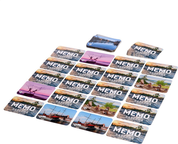 Изображение товара Настольная игра Нескучные игры Мемо Карелия / 10062979