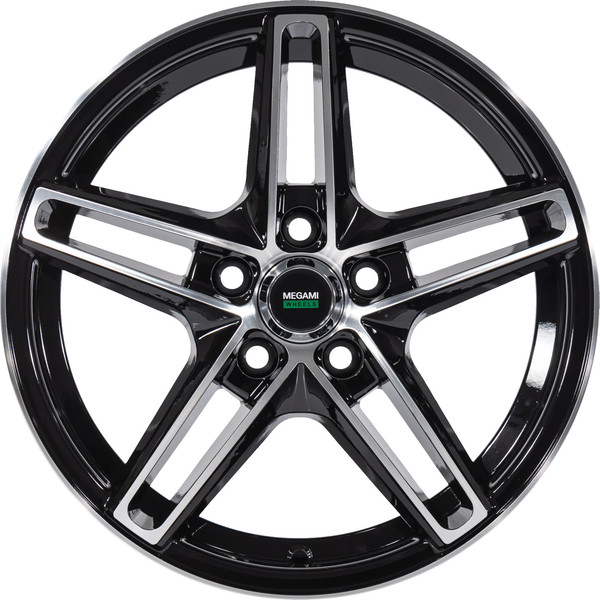 Изображение товара Литой диск Megami MGM-17FF 15x6" 4x114.3мм DIA 56.6мм ET 44мм BKF