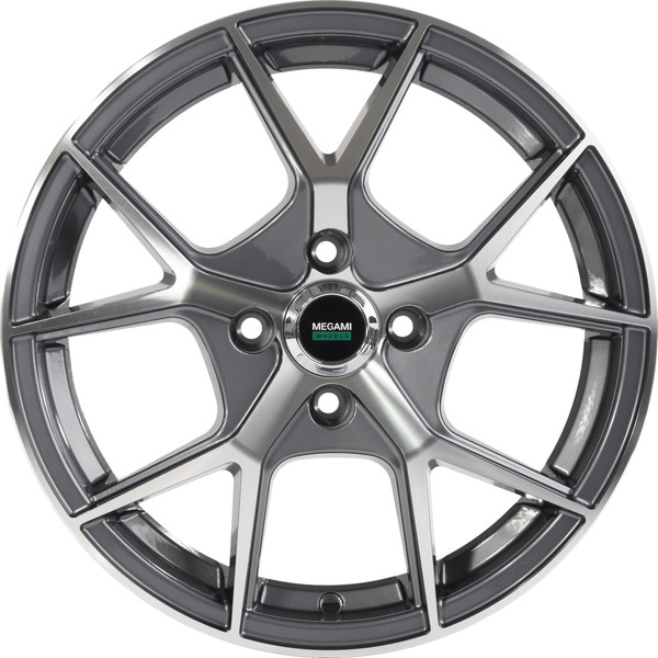 Изображение товара Литой диск Megami MGM-18 15x6" 4x100мм DIA 60.1мм ET 50мм GMF