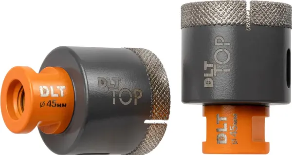 Изображение товара Коронка DLT Алмазная для керамогранита и камня 45мм / 2102