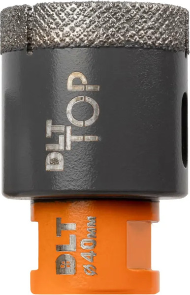 Изображение товара Коронка DLT Алмазная для керамогранита и камня 40мм / 2101