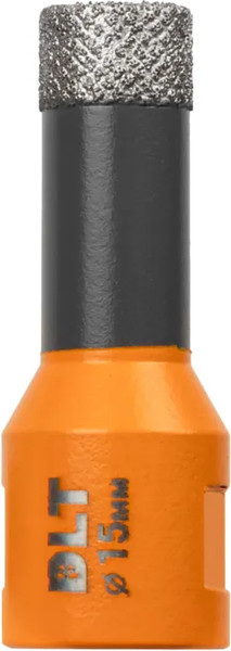 Изображение товара Коронка DLT Алмазная для керамогранита и камня 15мм / 2092