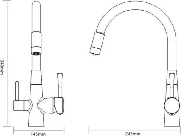 Изображение товара Смеситель Savol S-L1806L-01