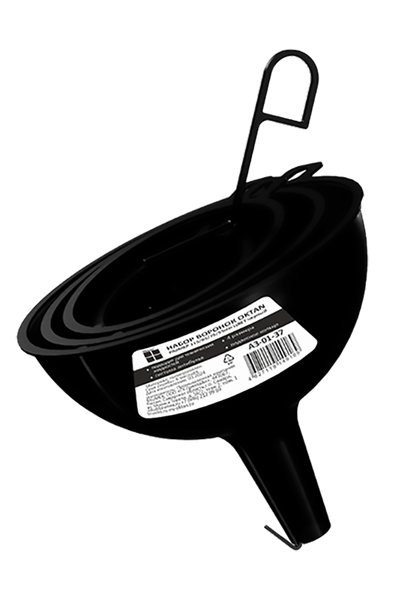 Изображение товара Набор воронок для масла Oktan А3-01-37 (черный)