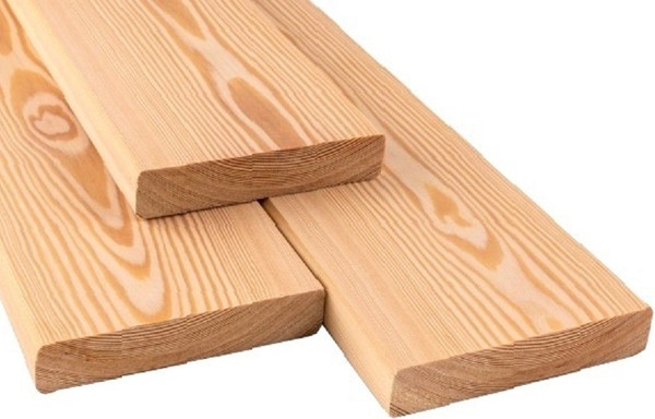 Изображение товара Доска Альфалес Палубная 27x140 АВ (3м, лиственница)