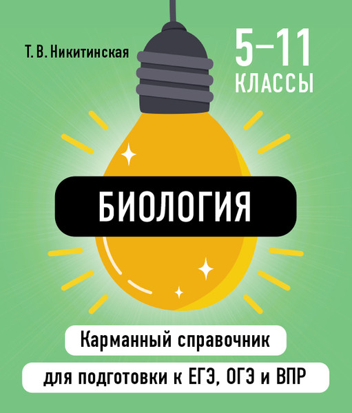 Изображение товара Учебное пособие Эксмо Биология, мягкая обложка (Никитинская Татьяна)