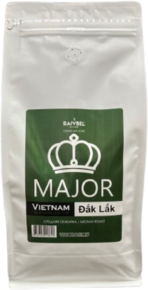 Изображение товара Кофе в зернах Major Vietnam Dac Lac (800г)